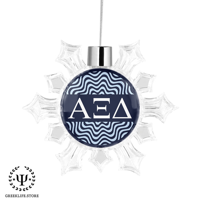 Alpha Xi Delta Christmas Ornament - Snowflake