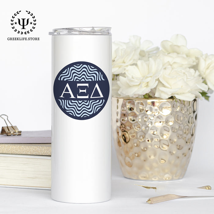 Alpha Xi Delta Stainless Steel Skinny Tumbler 20 OZ