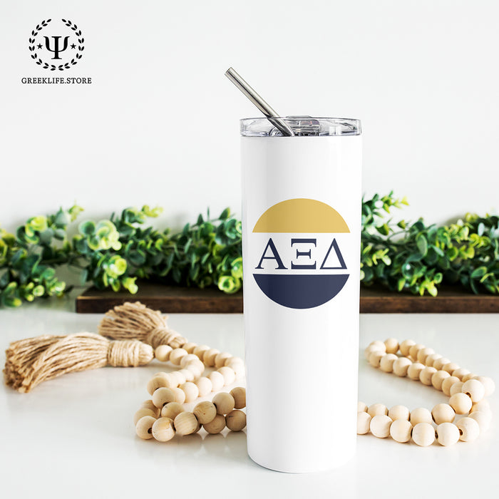 Alpha Xi Delta Stainless Steel Skinny Tumbler 20 OZ