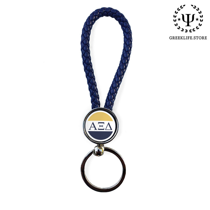 Alpha Xi Delta Key chain round