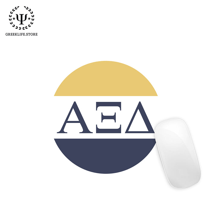 Alpha Xi Delta Mouse Pad Round