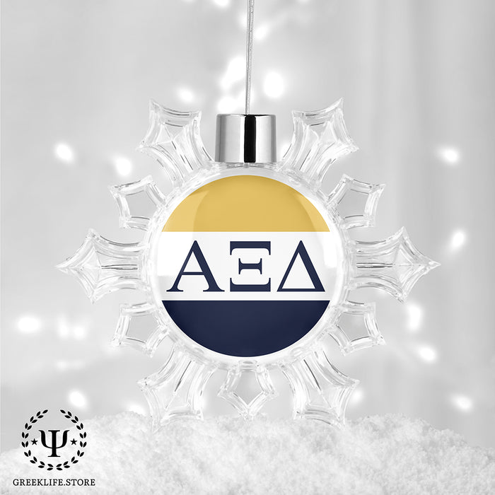 Alpha Xi Delta Christmas Ornament - Snowflake