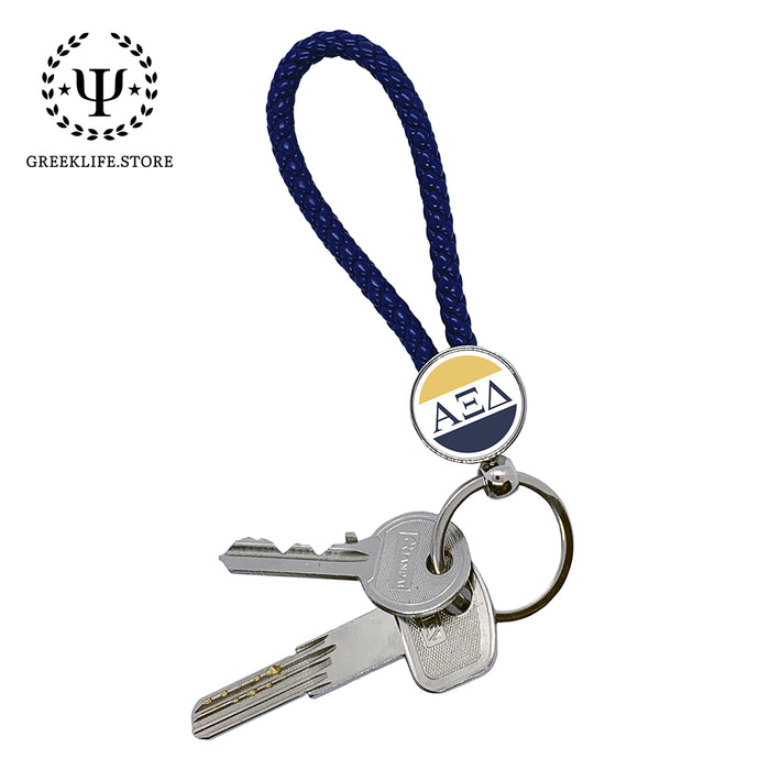 Alpha Xi Delta Key chain round