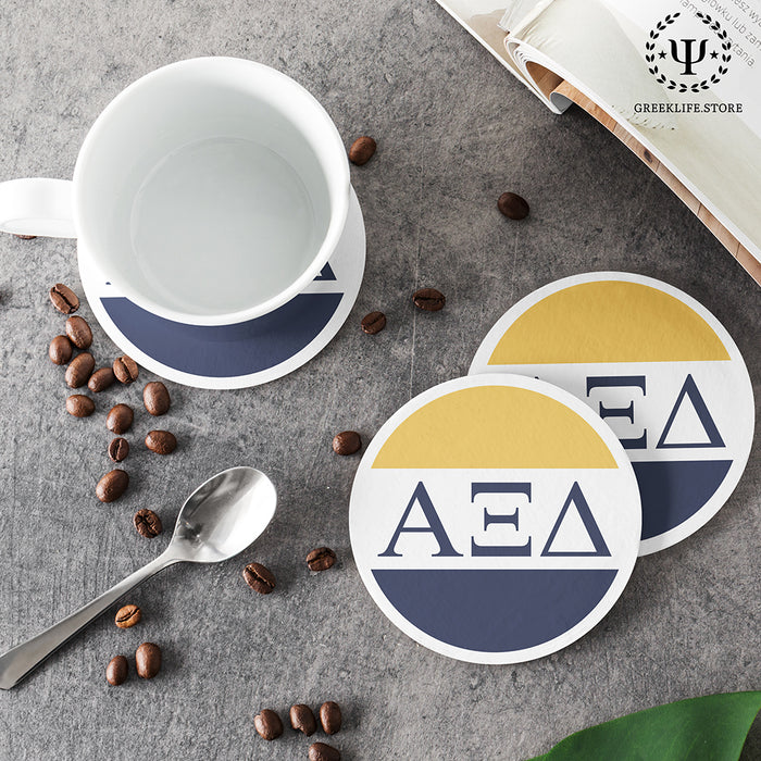 Alpha Xi Delta Beverage coaster round (Set of 4)