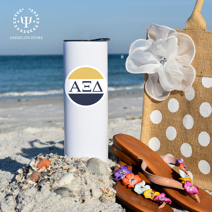Alpha Xi Delta Stainless Steel Skinny Tumbler 20 OZ
