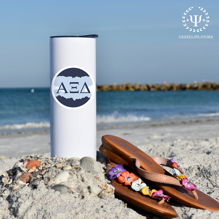 Alpha Xi Delta Stainless Steel Skinny Tumbler 20 OZ