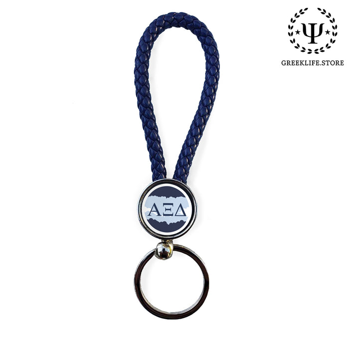 Alpha Xi Delta Key chain round