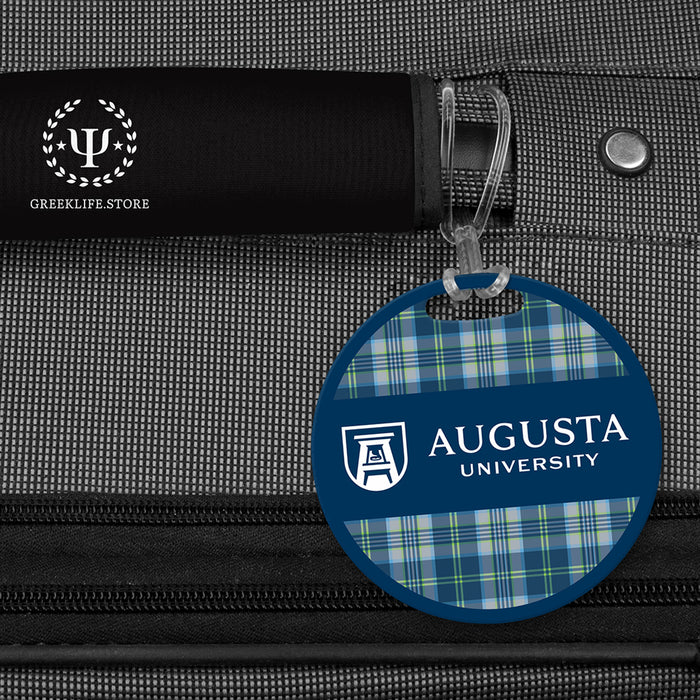 Augusta University Luggage Bag Tag (round)