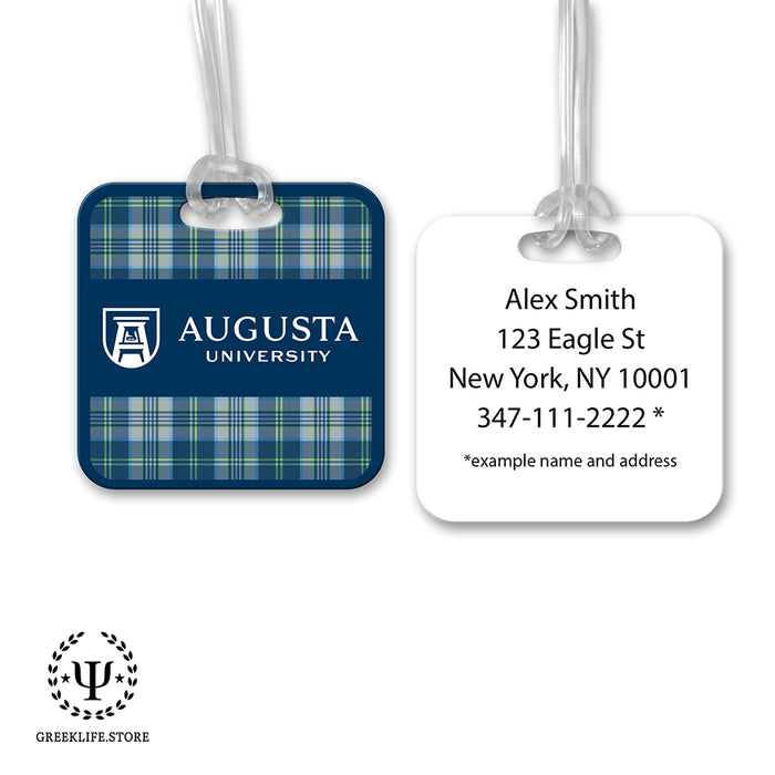 Augusta University Luggage Bag Tag (square)