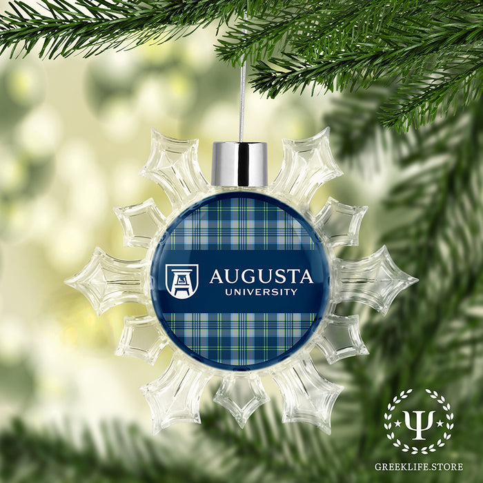 Augusta University Christmas Ornament - Snowflake