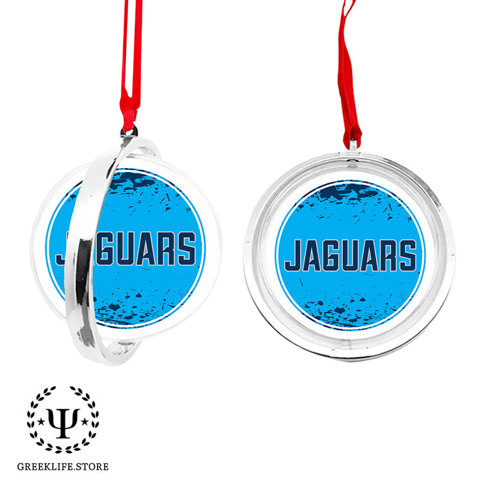 Augusta University Christmas Reversible Flat Round Ornament