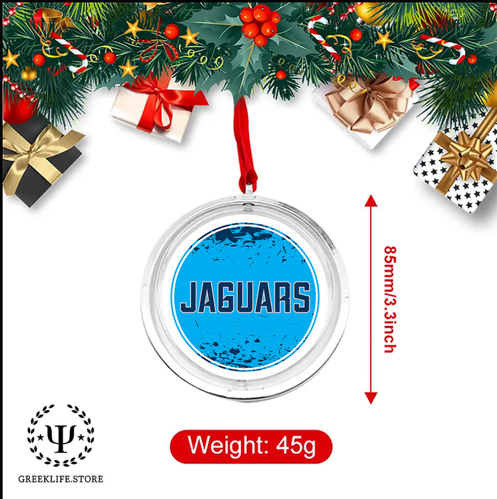 Augusta University Christmas Reversible Flat Round Ornament