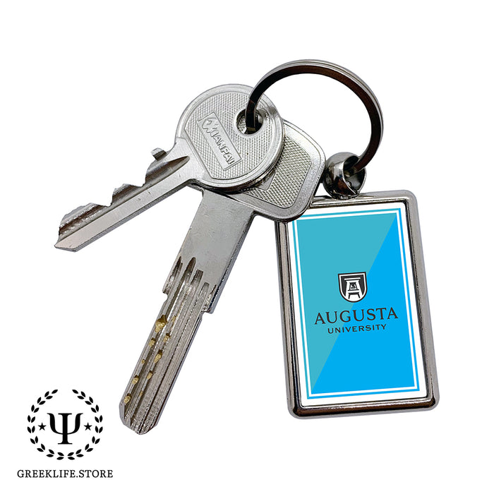 Augusta University Keychain Rectangular