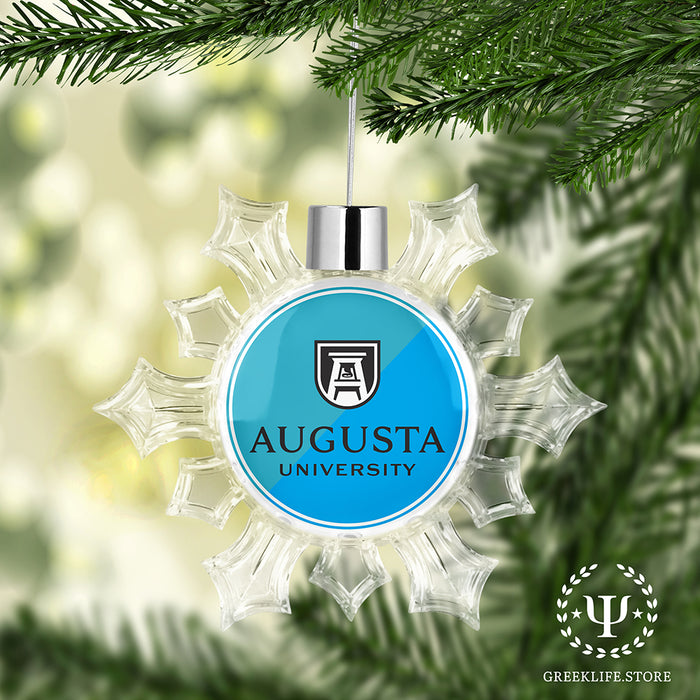 Augusta University Christmas Ornament - Snowflake
