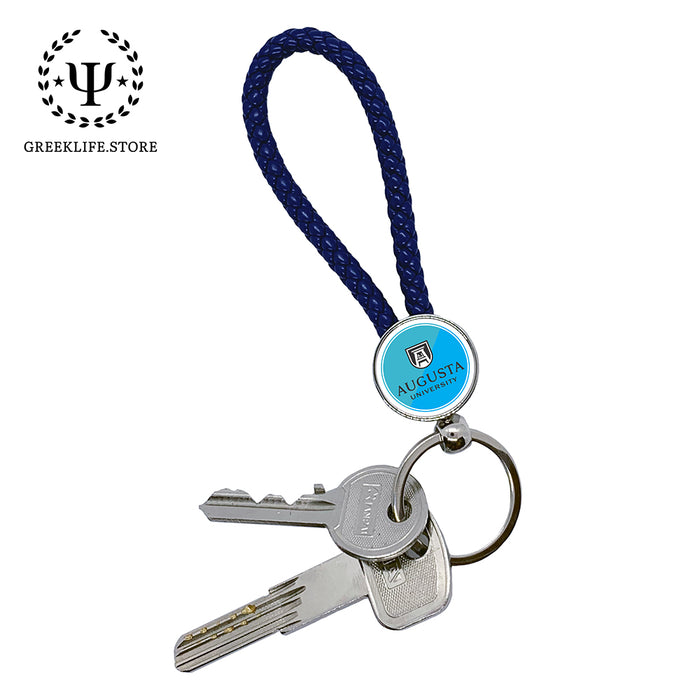 Augusta University Keychain round