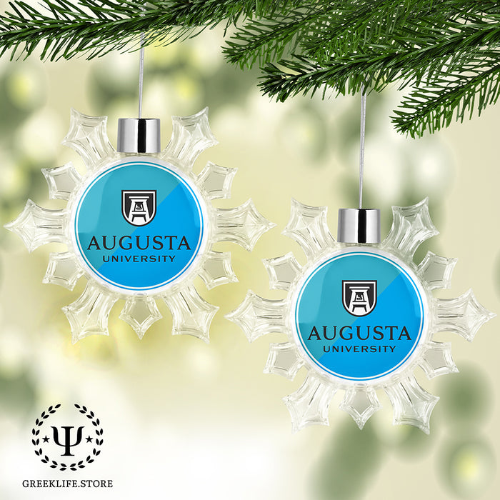 Augusta University Christmas Ornament - Snowflake
