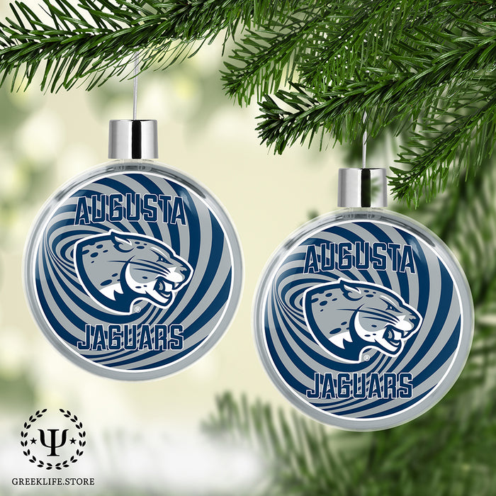 Augusta University Christmas Ornament Flat Round