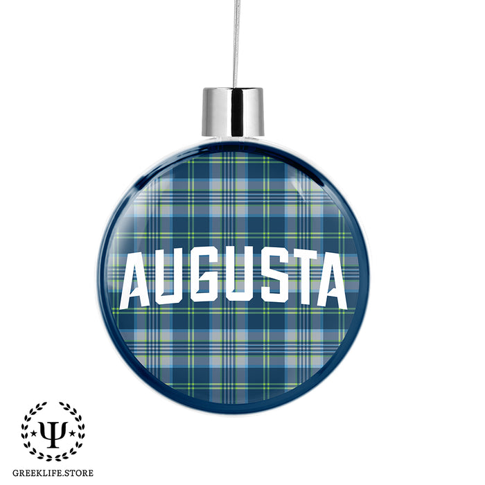 Augusta University Christmas Ornament Flat Round