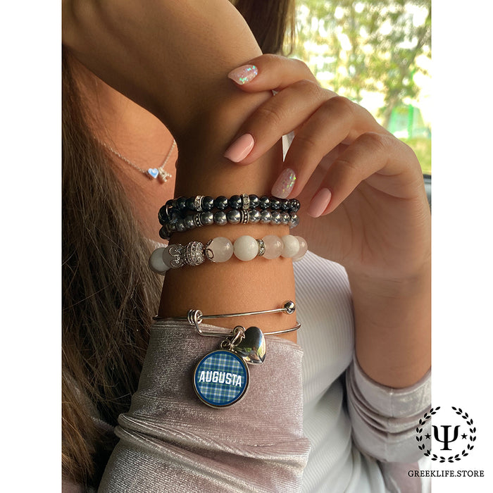 Augusta University Round Adjustable Bracelet