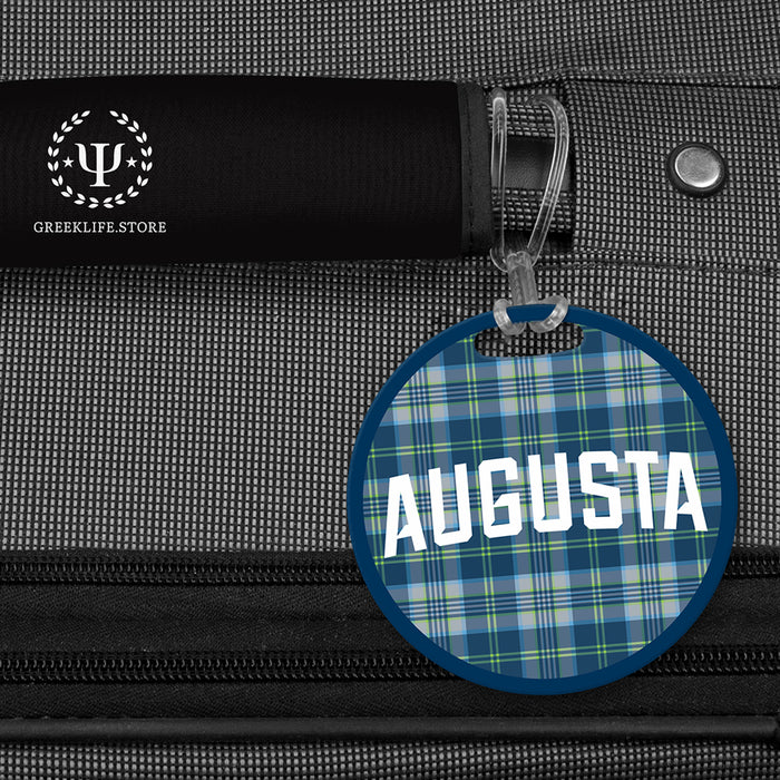 Augusta University Luggage Bag Tag (round)