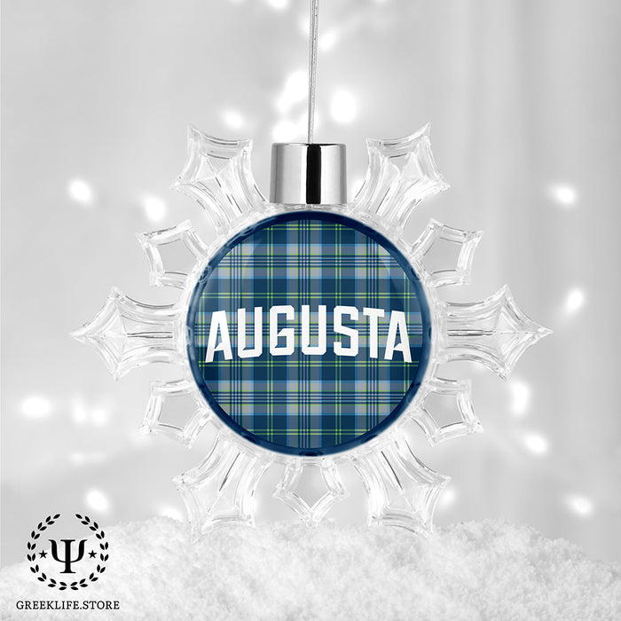 Augusta University Christmas Ornament - Snowflake
