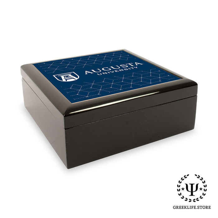 Augusta University Keepsake Box Wooden