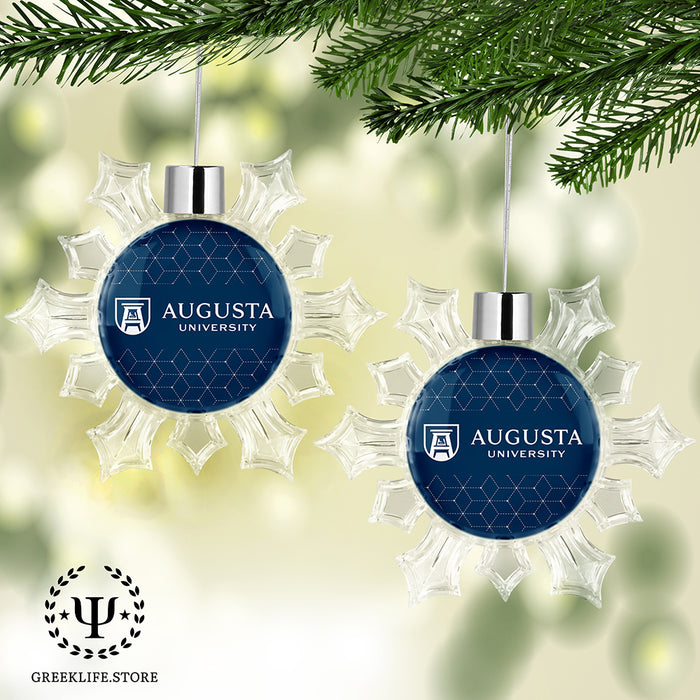 Augusta University Christmas Ornament - Snowflake