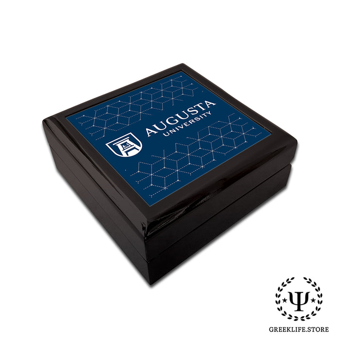 Augusta University Keepsake Box Wooden
