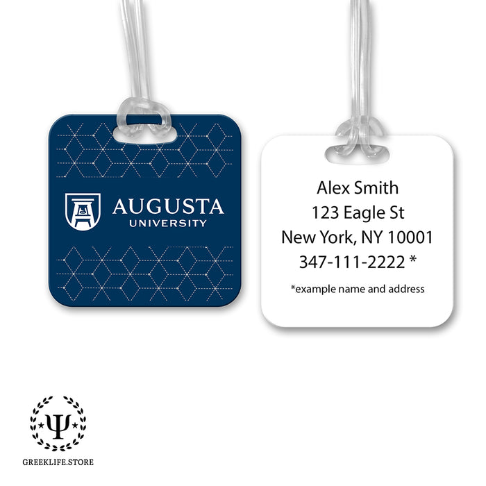 Augusta University Luggage Bag Tag (square)