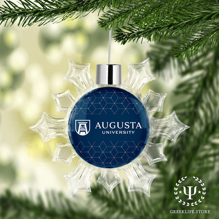 Augusta University Christmas Ornament - Snowflake
