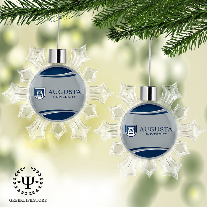 Augusta University Christmas Ornament - Snowflake