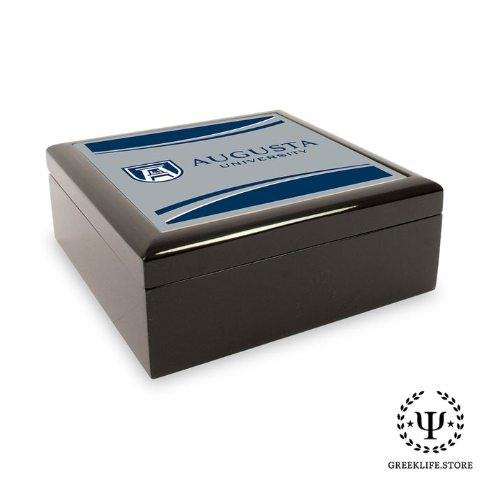 Augusta University Keepsake Box Wooden