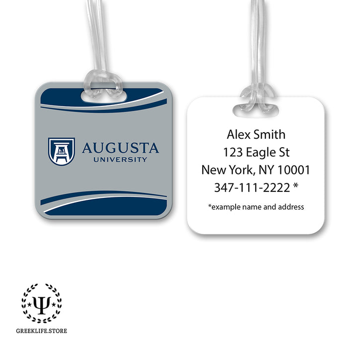 Augusta University Luggage Bag Tag (square)