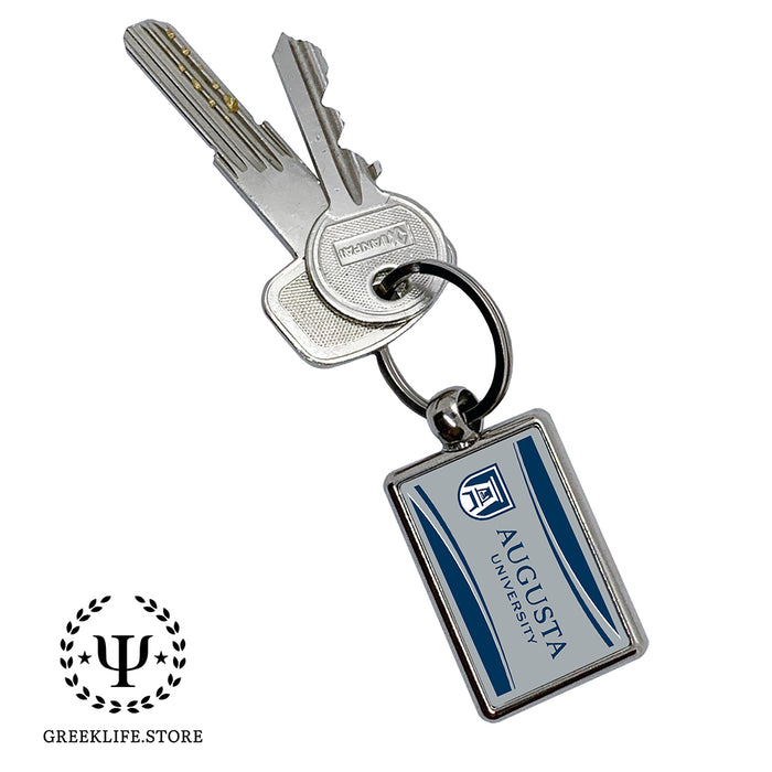 Augusta University Keychain Rectangular