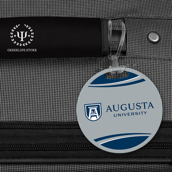 Augusta University Luggage Bag Tag (round)