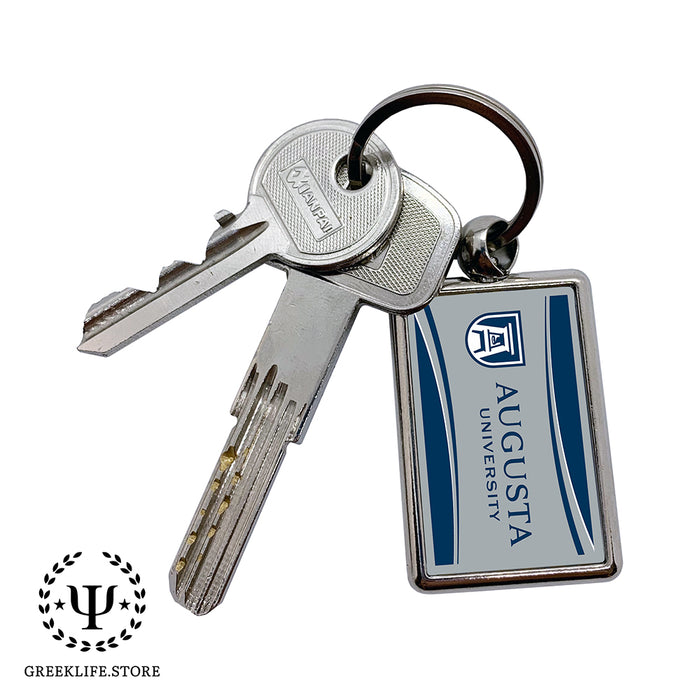 Augusta University Keychain Rectangular