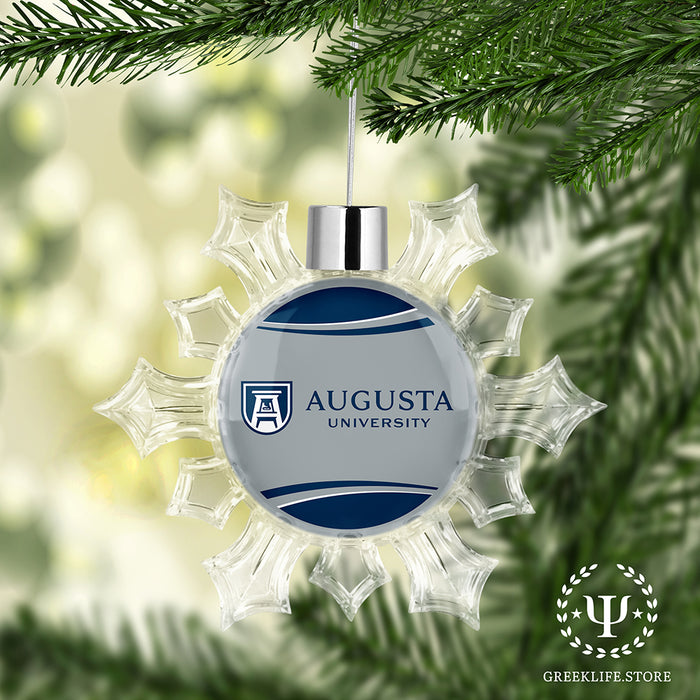 Augusta University Christmas Ornament - Snowflake