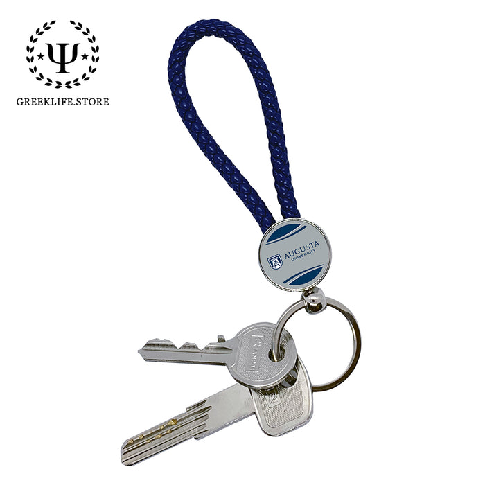 Augusta University Keychain round