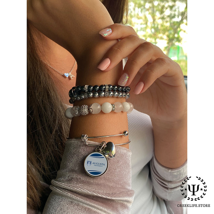 Augusta University Round Adjustable Bracelet