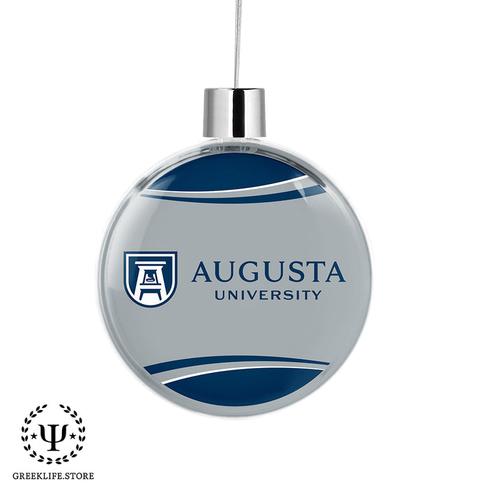 Augusta University Christmas Ornament Flat Round