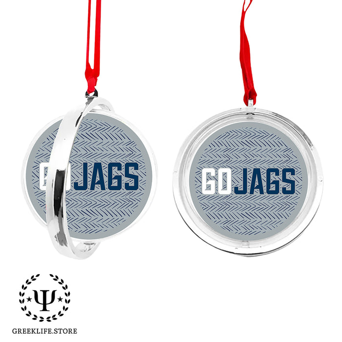 Augusta University Christmas Reversible Flat Round Ornament