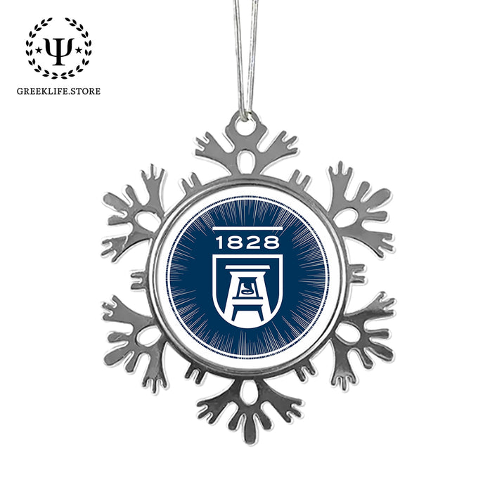 Augusta University Christmas Ornament - Snowflake Metal