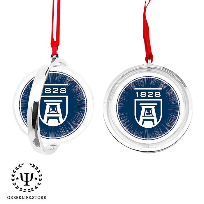Augusta University Christmas Reversible Flat Round Ornament