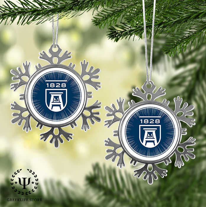 Augusta University Christmas Ornament - Snowflake Metal