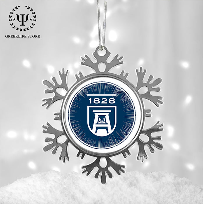 Augusta University Christmas Ornament - Snowflake Metal