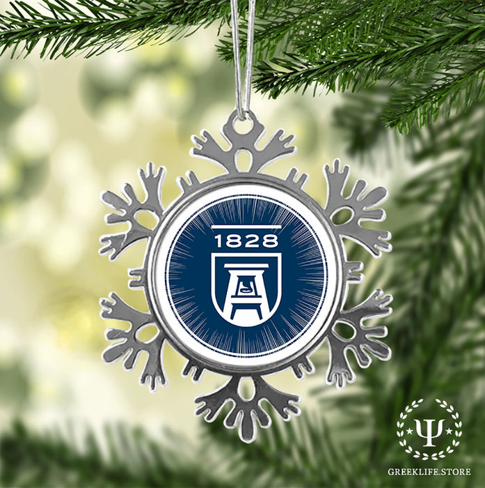 Augusta University Christmas Ornament - Snowflake Metal