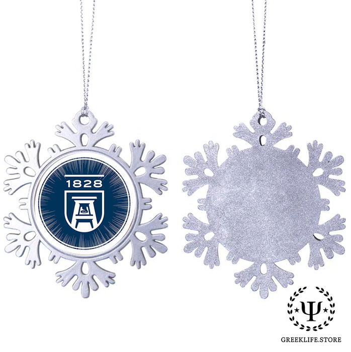 Augusta University Christmas Ornament - Snowflake Metal