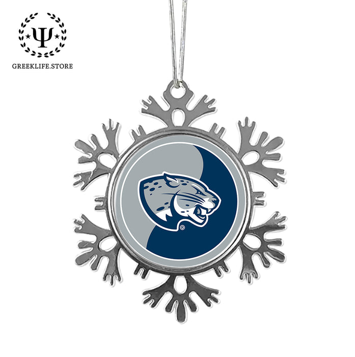 Augusta University Christmas Ornament - Snowflake Metal