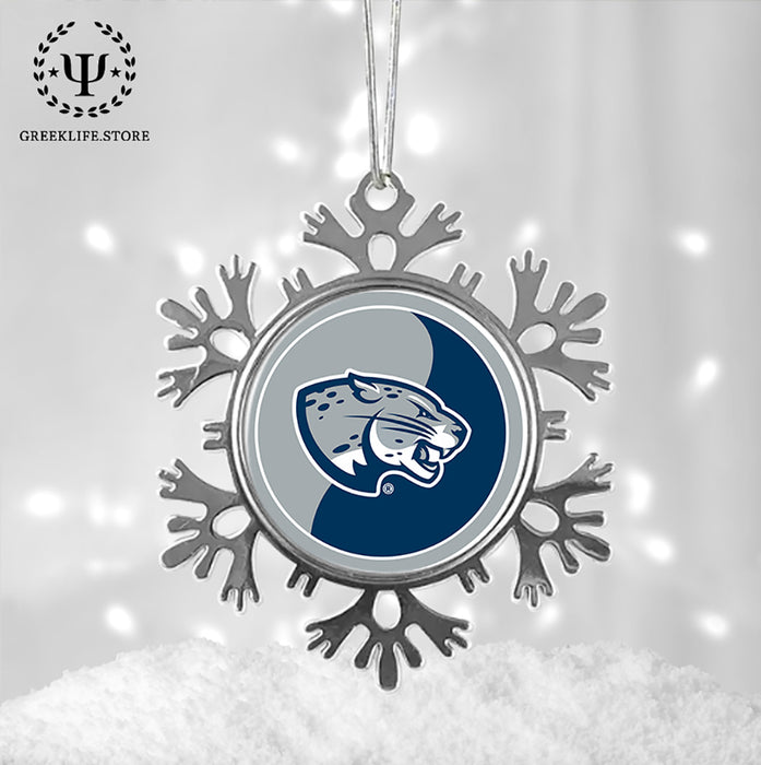 Augusta University Christmas Ornament - Snowflake Metal