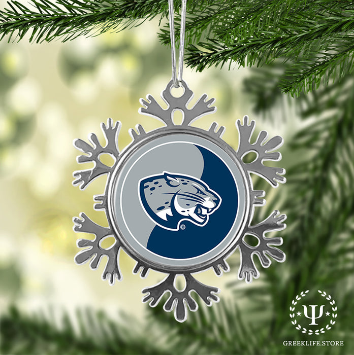Augusta University Christmas Ornament - Snowflake Metal